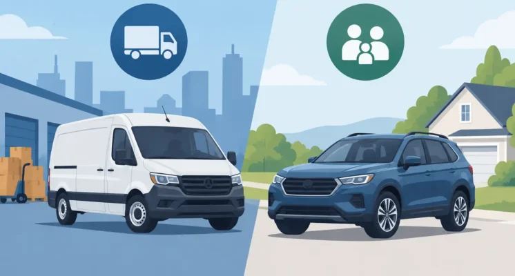 Commercial Auto Versus Personal Auto: Key Differences